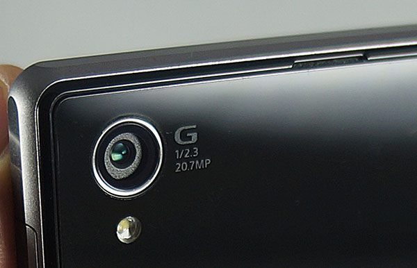Sony Xperia Z1 : capteur photo