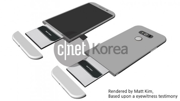 LG G5 : une coque escamotable pour accéder à la batterie ?