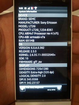 Sony Ericsson Xperia Nozomi : les premières photos (Android)
