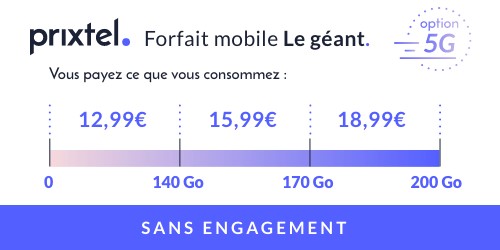 promo Prixtel Le géant 