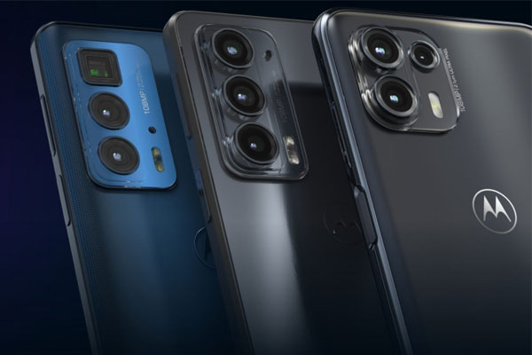 Nouvelle gamme de smartphones Motorola Edge, pour allier design et performances