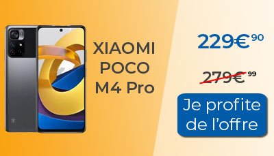Le Xiaomi POCO M4 Pro est en promotion à 229?