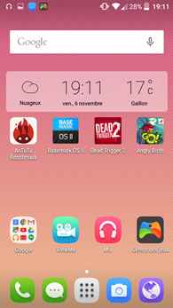 Alcatel OneTouch GO Play : bureau