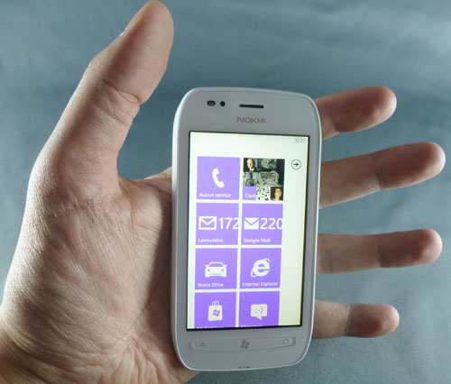 Test Nokia Lumia 710 : prise en main