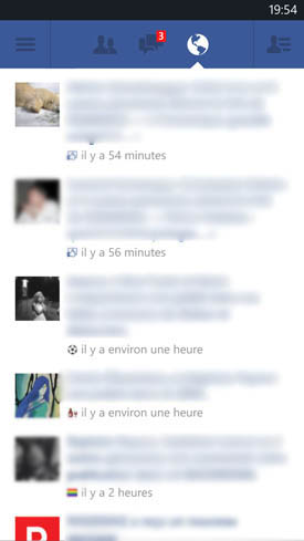 Nokia Lumia 1520 : facebook