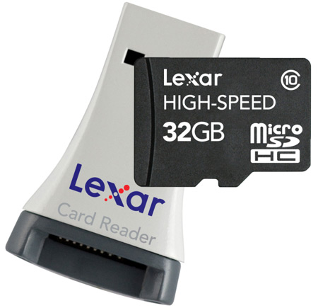 Une nouvelle microSDHC Classe 10 de 32 Go