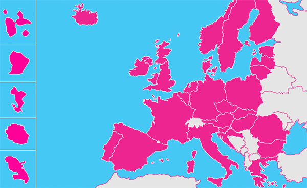 Joe Mobile ajoute les DOM dans son Mode Europe