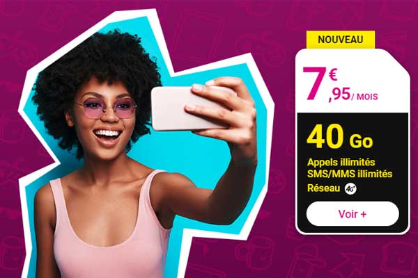Nouvelle offre spéciale Black Friday : un forfait mobile 40Go à 7,95€ chez Reglo Mobile