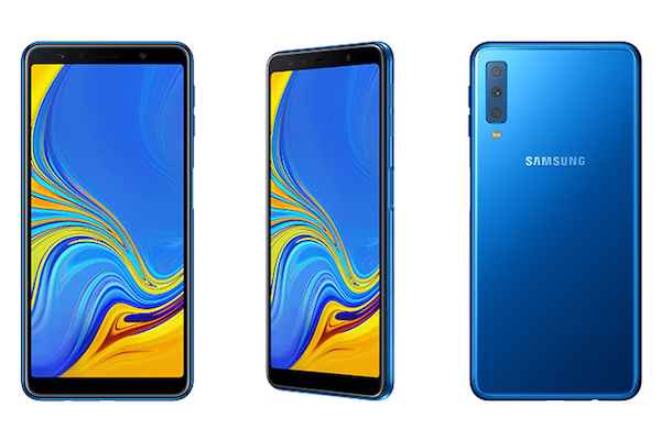Samsung présente le Galaxy A7 (2018), son premier mobile avec triple capteur photo