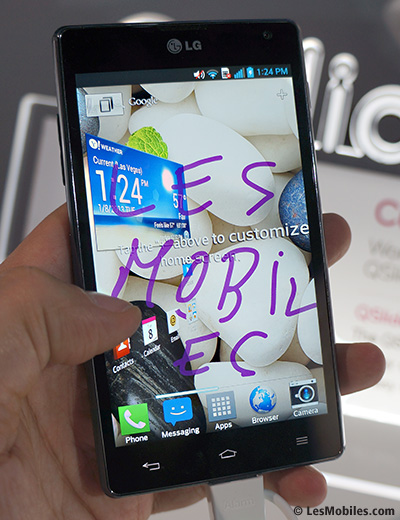 Prise en main du LG Optimus G