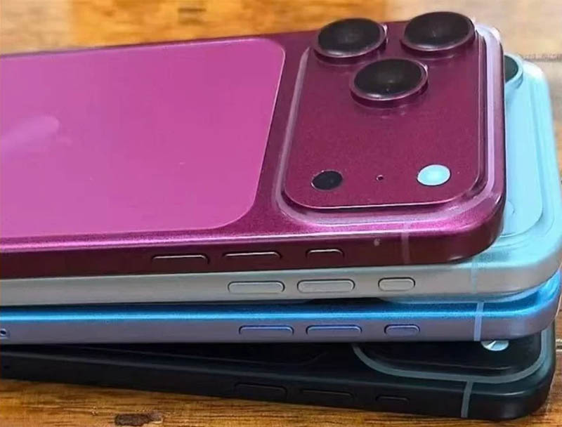 Apple iPhone 18 Pro Dark Cherry leaks