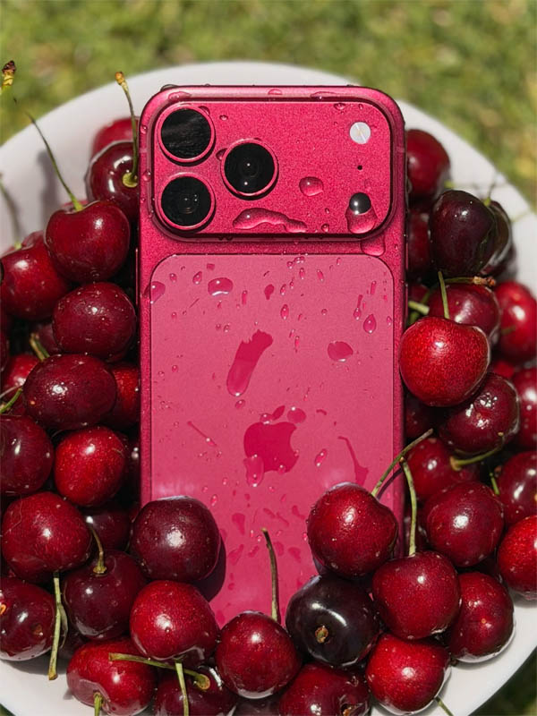 Apple iPhone 18 Pro Dark Cherry leaks by Jon Rettinger