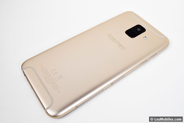 Samsung Galaxy A6 prise en main