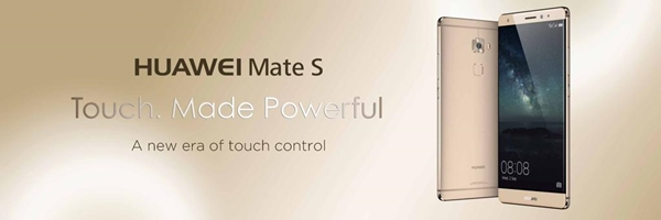 Huawei officialise le Mate S, sa phablette haut de gamme avec écran Force Touch (IFA 2015)