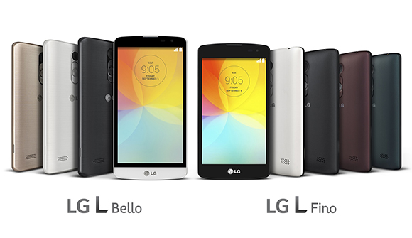 LG L Bello et L Fino : deux nouveaux entrée de gamme aux faux airs de G3