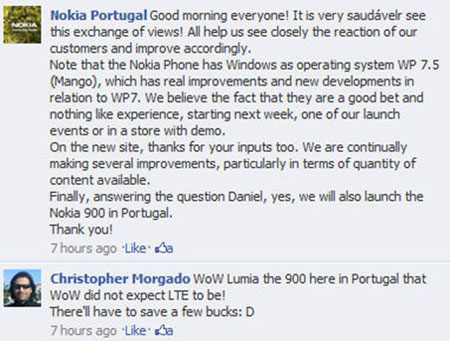 Le Nokia Lumia 900 va bien sortir en Europe 
