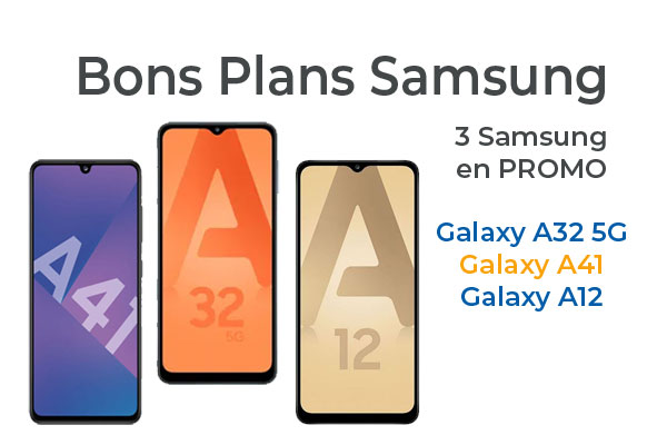 Les meilleurs smartphones Samsung en promotion à moins de 300€