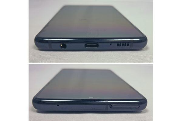 Profil et connectique Samsung Galaxy A51 5G