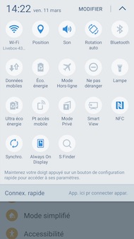 Samsung Galaxy S7 Edge interface