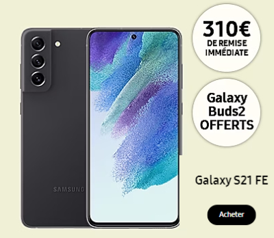 promo Galaxy S21 FE