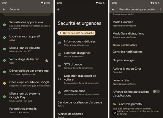 google pixel 6a sécurité données