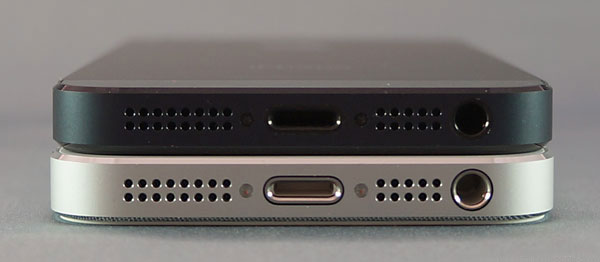 Test iPhone 5 : comparatif taille avec l'iPhone 4S