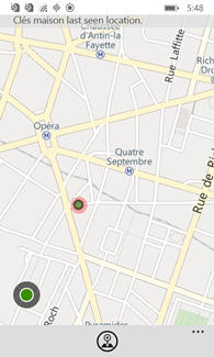 Nokia Treasure Tag : géolocalisation