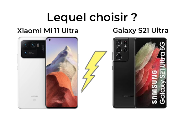 Xiaomi Mi 11 Ultra contre Samsung Galaxy S21 Ultra, lequel est le meilleur ?