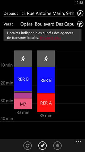 Nokia Lumia 1520 : maps