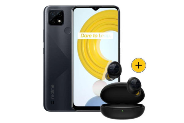 Le realme C21 disponible chez Electro Dépôt à partir de seulement 109 € avec des écouteurs offerts