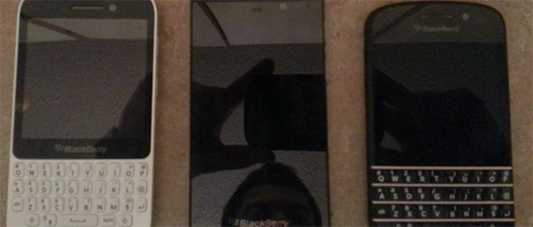 BlackBerry 10 : la photo de famille des smartphones Z10, X10 et N10 