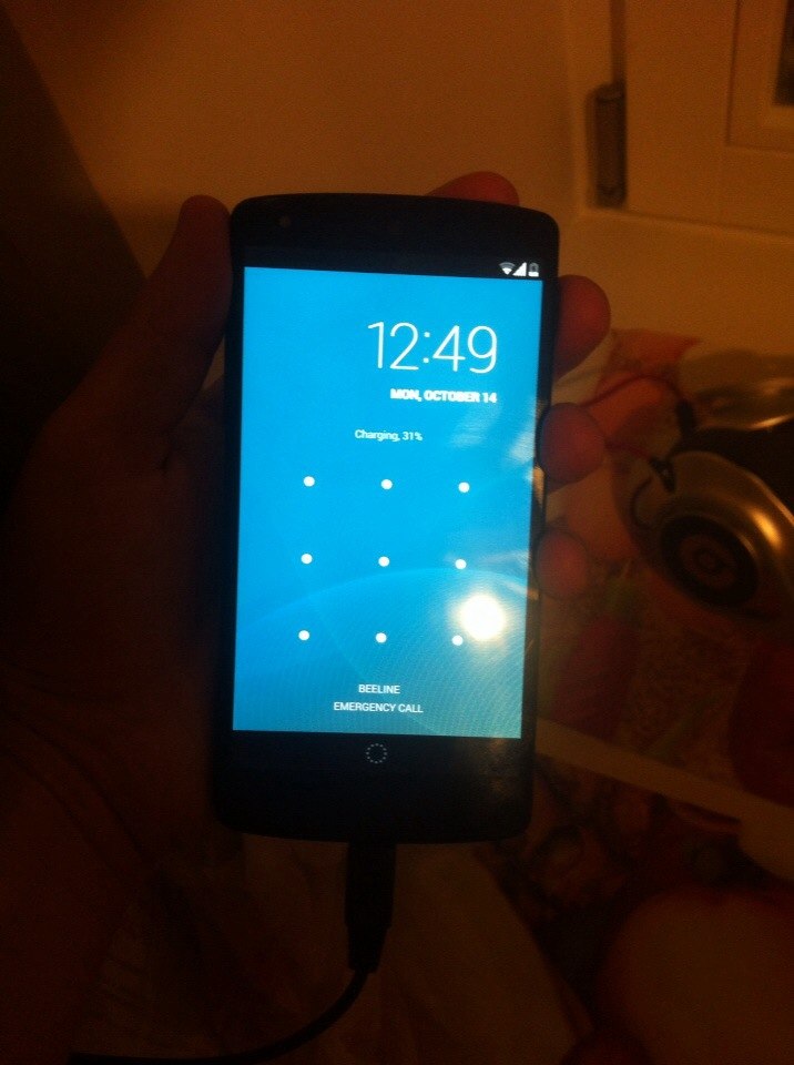 Google Nexus 5 face
