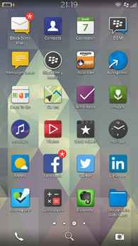 BlackBerry Leap : liste des applications