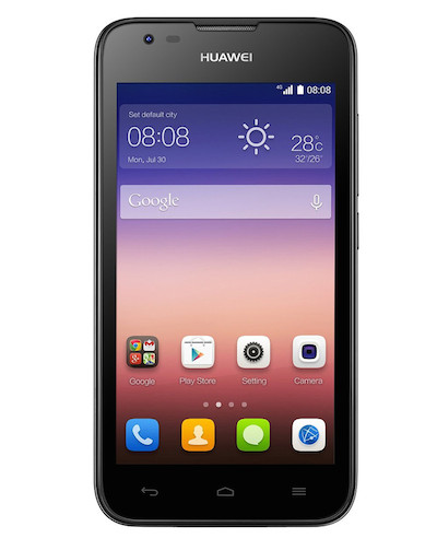 Huawei Ascend Y550 : un mobile 4G et 64-bit à moins de 130 euros