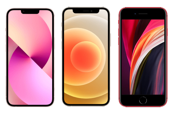 Quel Smartphone compact d'Apple acheter : iPhone 12 mini, iPhone 13 mini ou iPhone SE 2020 ?