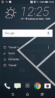 HTC Desire 626 interface