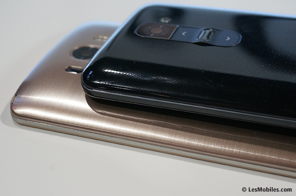 LG G3 et G2 (design)