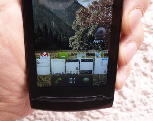 test ZTE blade s 800 MHz 5 mégapixels low cost smartphone Android pas cher Free Mobile