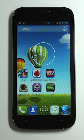 Haier Phone W757 face
