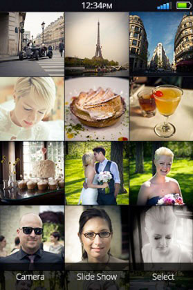 capture d'écran de Firefox OS
