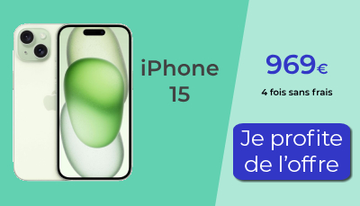 iPhone 15 sur Amazon