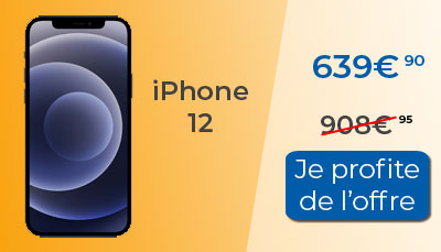 L'iPhone 12 est en promotion chez Rakuten