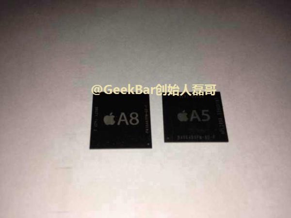 Apple iPhone 6 : le chipset A8 beaucoup plus grand que son prédécesseur