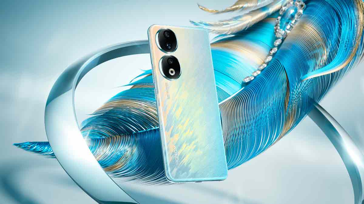 Honor présentera une finition Blue Peacock pour son Honor 90 lors du salon IFA 2023