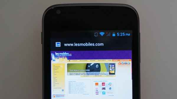 Yezz Andy A4m : écran