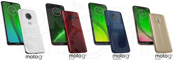 Motorola Moto G7 : la famille au grand complet victime d’une fuite