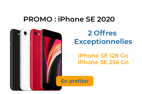 Les iPhone SE 128 Go et 256 Go profitent d’une remise exceptionnelle