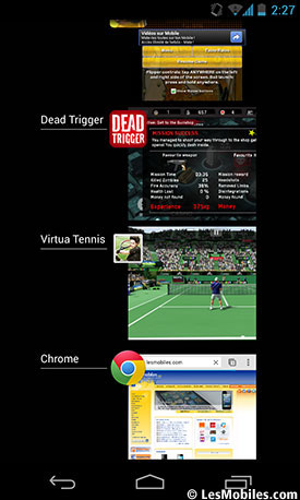 prise en main Google Nexus 4 LG Android 4.2