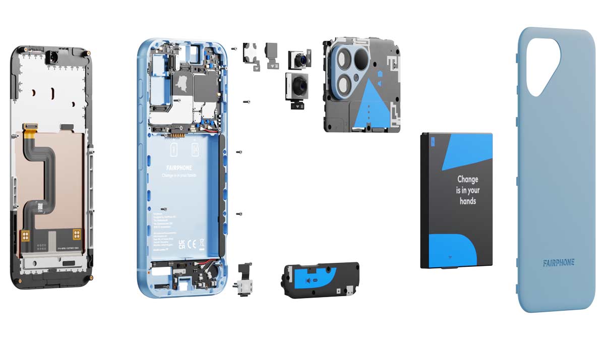 Nouveau Fairphone 5 avec une conception modulaire pour une réparation facile