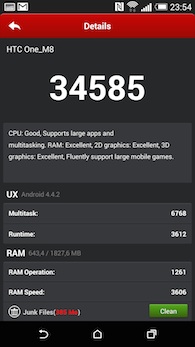 HTC One (M8) AnTuTu